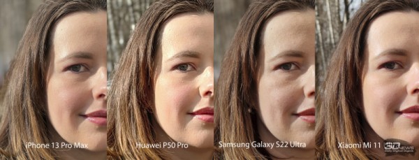 Сравнительный тест камер флагманских смартфонов (2022): Apple iPhone 13 Pro Max, Huawei P50 Pro, Samsung Galaxy S22 Ultra, Xiaomi Mi 11 Ultra 