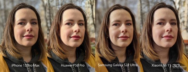 Сравнительный тест камер флагманских смартфонов (2022): Apple iPhone 13 Pro Max, Huawei P50 Pro, Samsung Galaxy S22 Ultra, Xiaomi Mi 11 Ultra 