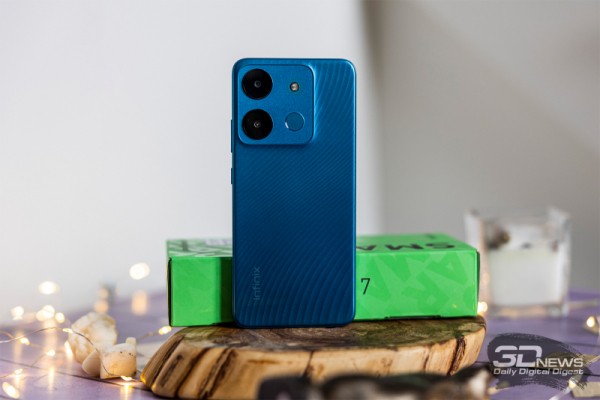 Обзор смартфона Infinix SMART 7: раздача стиля, недорого 