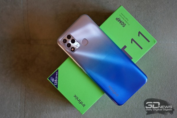 Обзор смартфона Infinix HOT 11: автономный гигант 