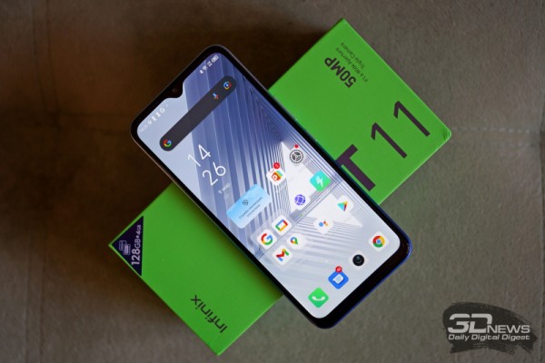 Обзор смартфона Infinix HOT 11: автономный гигант 