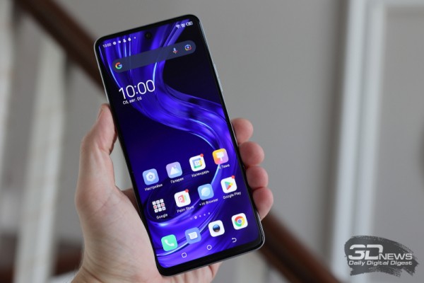 Обзор смартфона TECNO POVA 3: огромный во всем 