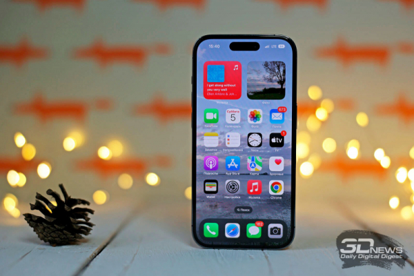 Обзор смартфона Apple iPhone 14 Pro: коррекция бровей 